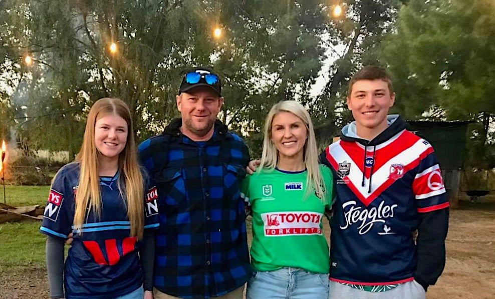 The Founders - The Budds' Dane, Leanne, Harrison and Chloe!